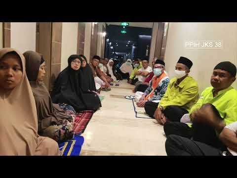 Bimbingan Kepada Jamaah Pra Armuzna di Misfalah 510 Kloter 38 JKS