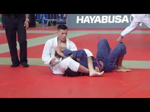 Tommy Yip vs Alexandre Alcacer - IBJJF British National 2017 - Purple Adult - Light Feather