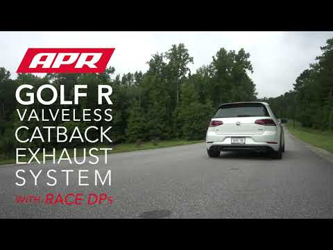 APR MK7 / MK7.5 Golf R Catback Exhaust System (Valveless)