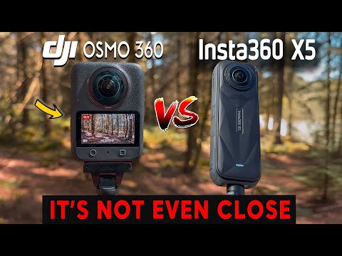 DJI OSMO 360 VS Insta360 X5 - FULL 360 CAMERA COMPARISON
