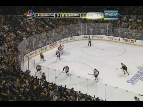 Ryan Parent scores vs Bruins - 5-1-10
