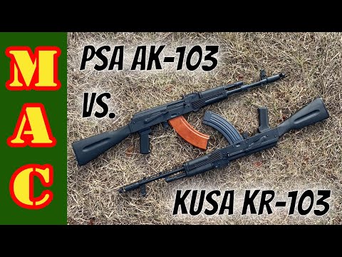 PSA AK103 vs. KUSA KR103 - Which is the best AK103 clone?