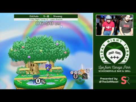 Friday Night Turnip 21 - Edchulo (Fox) vs. Shwang (Jigglypuff) - Losers R2 - SSBM