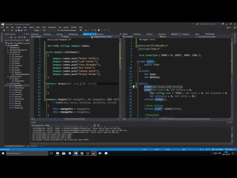C Game Development | Console RPG | Part 27 | Items Inventory Leveling Adventures and MORE