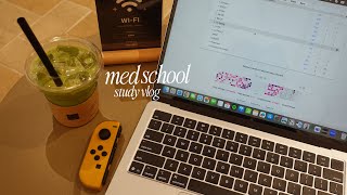 med school vlog 📖 | blood and lymphatics, pilates, anki, productive week at uni