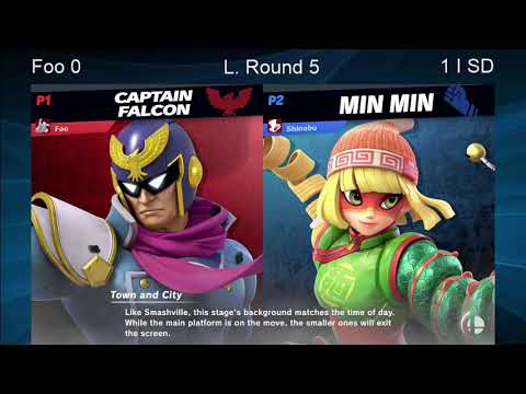 CWA Wifi Weekly 20 - I SD (Min Min) vs Fool Swerve (Captain Falcon)  Losers Quarterfinals