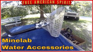 Water Accessories for Minelab Equinox - Tony Eisenhower Headphones Extreme Sand scoop Coil saver