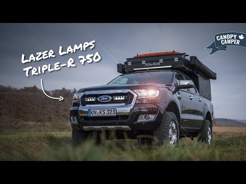 LAZER LAMPS Triple-R 750 🚔 | Awesome high beam for the FORD RANGER! - [install guide] 👨🏼‍🔧