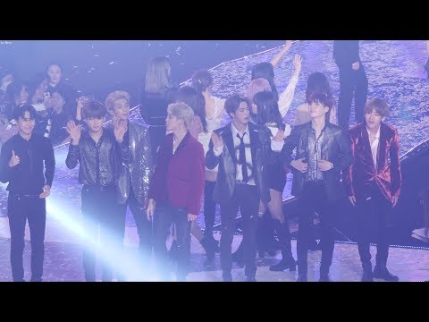 181106 방탄소년단 (BTS), 트와이스 (TWICE) 엔딩(Ending) [4K] 직캠 Fancam (지니뮤직어워즈 MGA) by Mera