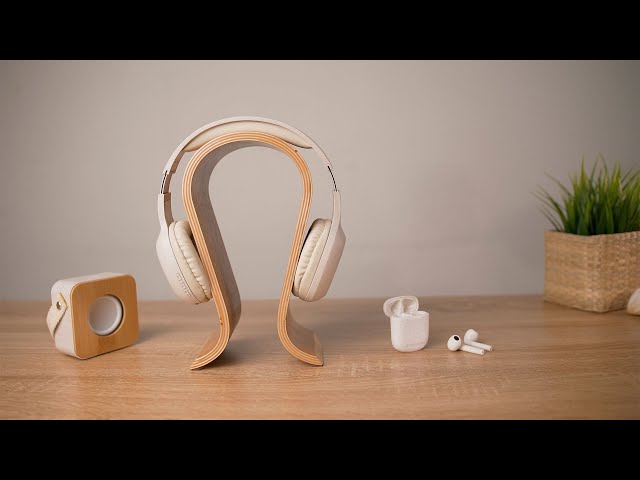 Mars Gaming MS-ECO Altavoz Portátil Bluetooth 5.1 Ecológico Wheat Straw/Bambú video