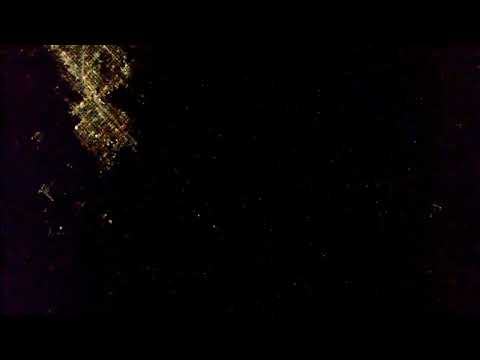 ISS N8 view from ISS livestream, huge City, who knows where?