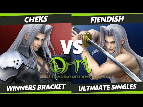 DAT Monday Meltdown 218 - Cheks (Sephiroth) Vs. Fiendish (Sephiroth) SSBU Ultimate Tournament