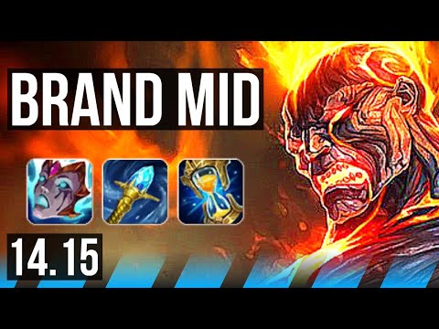 BRAND vs AURELION SOL (MID) | 66% winrate, 6/2/8 | VN Master | 14.15