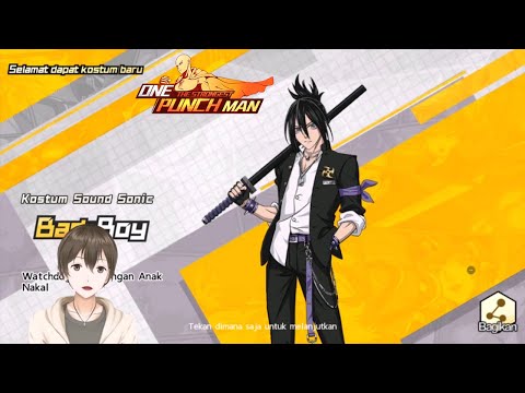 ANAK NAKAL KOSTUM BARU SONIC SSR - One Punch Man The Strongest