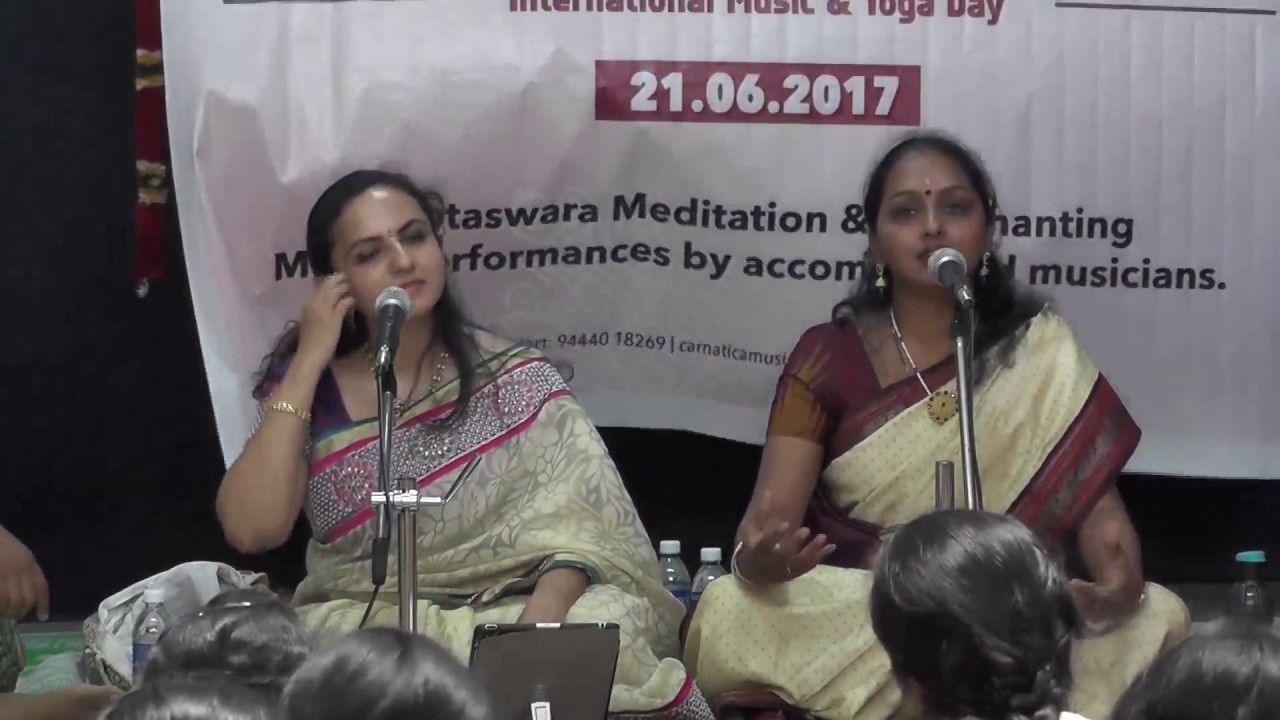 Deepika Varadarajan  &   Savita Sreeram  l World Music Day l International Yoga