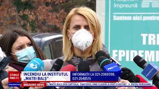 VIDEO - Încă un mort găsit carbonizat în incendiul de la Spitalul Matei Balș - Cinci victime în total 2 video