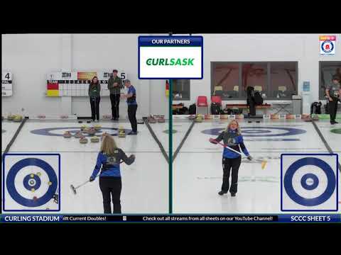 Hersikorn/Laycock vs. Yachiw/Raymond - Draw 1 - SaskTel Curling Stadium Swift Current Doubles