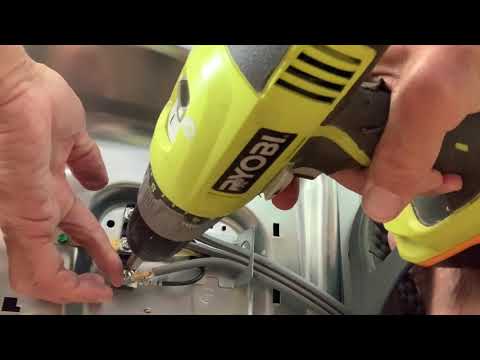 How to connect the electric cord to your GE dryer