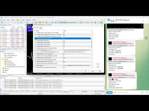 Video MT5 Send To Telegram
