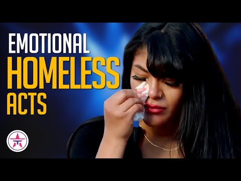 7 Homeless Acts With The Most EMOTIONAL Auditions Ever!