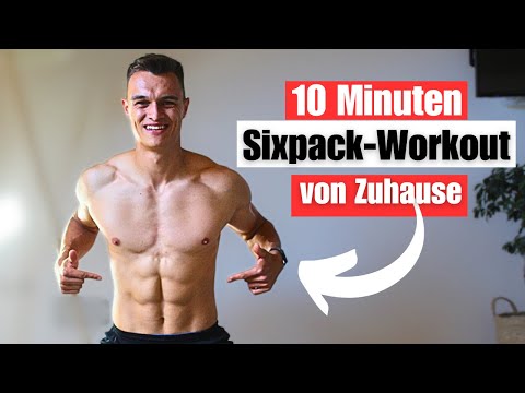 10-minute effective six-pack workout at home | Abdominal muscle training without equipment