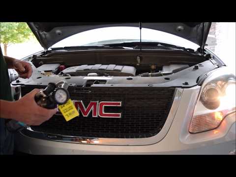 GMC Acadia Air Conditioning Recharge DIY Car Repair