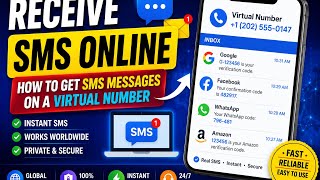 Receive SMS Online | How to Get SMS Messages on a Virtual Number