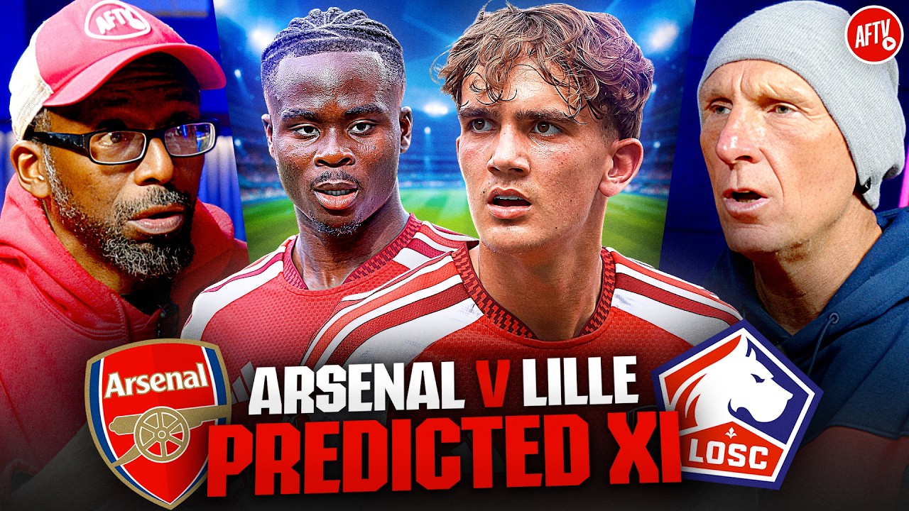 Saka OUT, Dowman IN?! | Predicted XI | Arsenal vs LOSC Lille