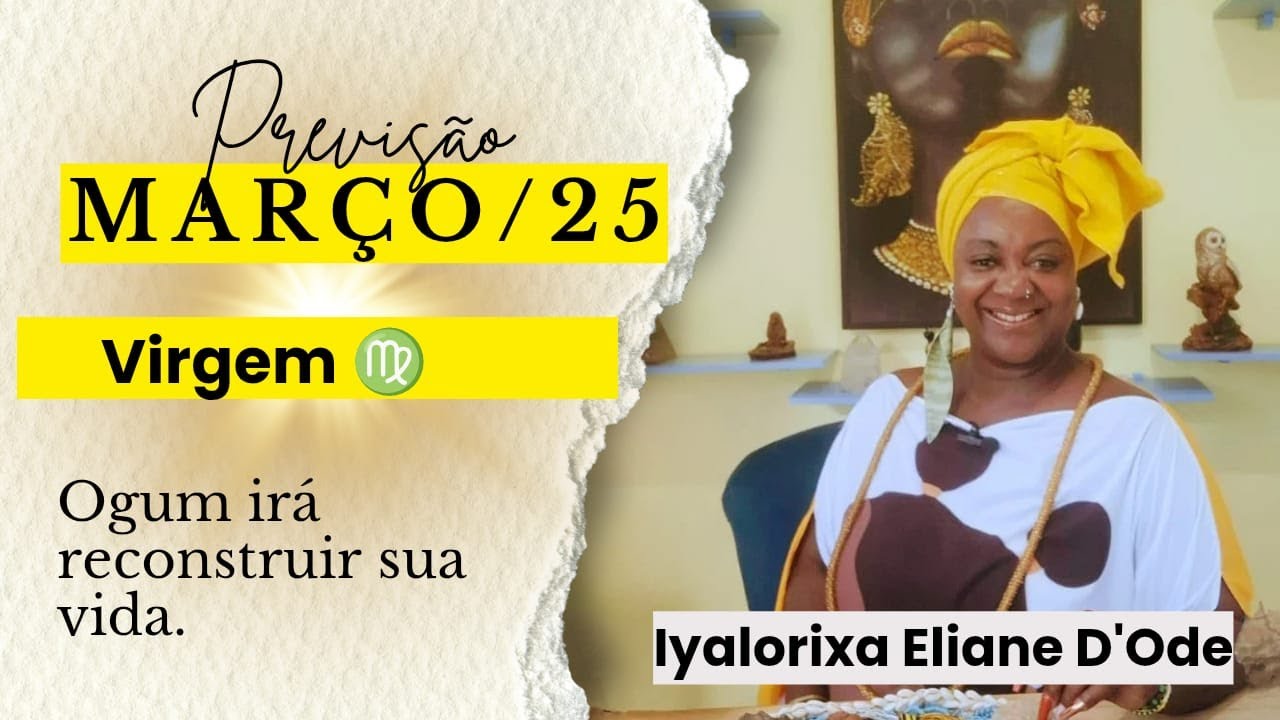 VIRGEM ♍ O REI MANDOU OGUM CONSTRUIR SUA CASA.