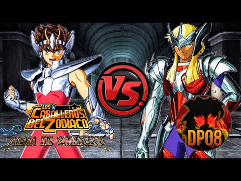 Los Caballeros del Zodiaco: Alma De Soldados Seiya de Pegaso VS Hagen de Merak Beta