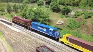 preview picture of video 'Athearn HO Scale Train ~ GE AC4400 Norfolk Southern PRR Heritage Unit #8102'