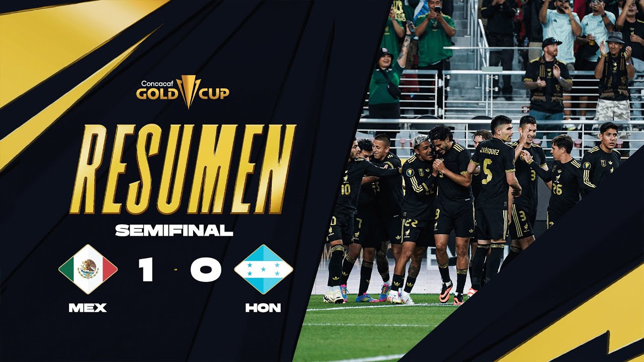 México 1-0 Honduras | Copa Oro 2025 | Semifinal