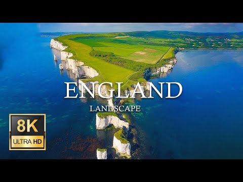 England 8K Ultra HDR - Relaxing Movie With Relaxing Music With Beautiful English Scenes