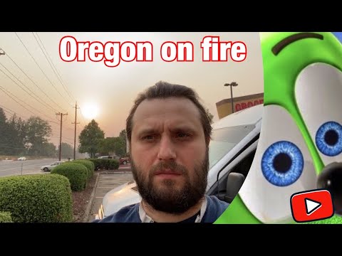 Oregon wild fire in Portland