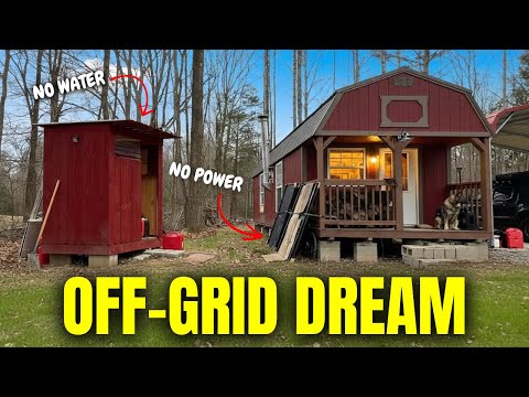 He Built His Off-Grid Dream From Nothing! (It Takes Grit)