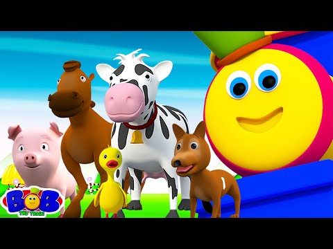 Bob The Train Went To The Farm + More Nursery Rhymes & Baby Songs by Bob The Train