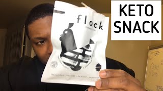 Flock Chicken Chips Review | Keto Snacks | ASMR