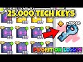 Profit or Loss?! Opening 25,000 Tech Keys in Pet Simulator 99!