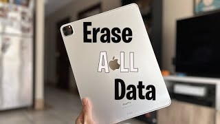 How To Completely Erase iPad Data Before Selling..