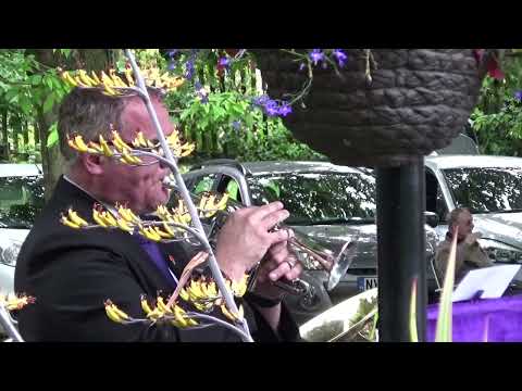 Honley Silver Band playing One Day I'll Fly Away