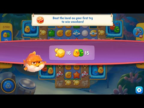 Fishdom. Hard Level 3760. HD Quality