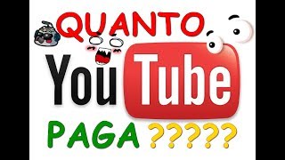 QUANTO O YOUTUBE PAGA?