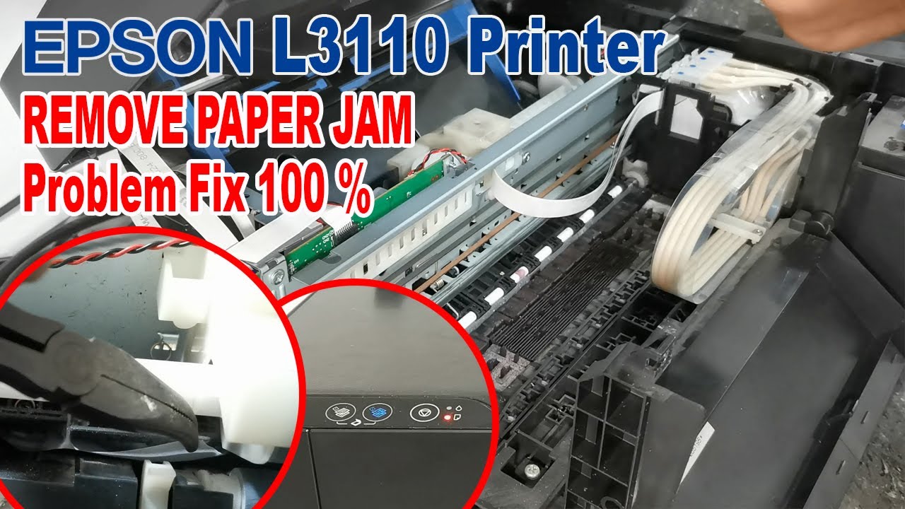 Hướng dẫn xử lý kẹt giấy máy in Epson EcoTank L1310