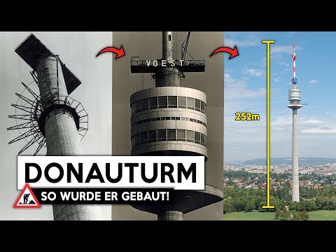 Austria's tallest building! | How the Danube Tower in Vienna was built!
