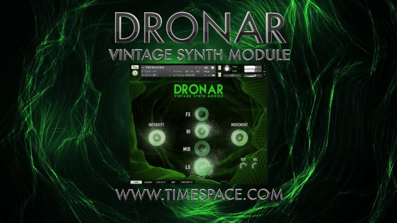 Gothic Instruments DRONAR Vintage Synth Trailer