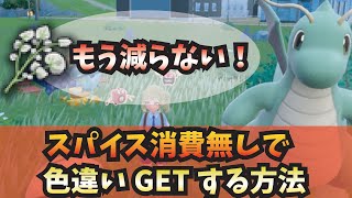 【ポケモンSV】色違い勢必見!?秘伝スパイスを消費せずに色違い厳選方法を解説！