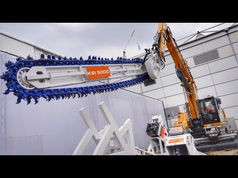 Fraise  de tranchée à chaîne pour l'alliée des canalisateurs - EK_2