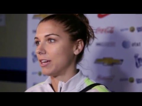 USWNT - Alex Morgan Discusses Stoppage Time Goal v. France - SheBelieves Cup (ESPNW) - March 6, 2016
