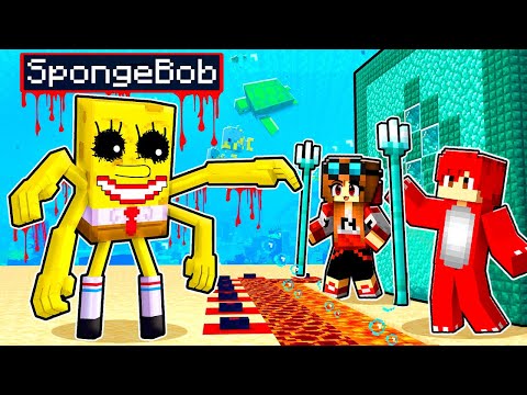 MUTANT SPONGEBOB vs SICHERSTE UNTERWASSER BASE (Minecraft)