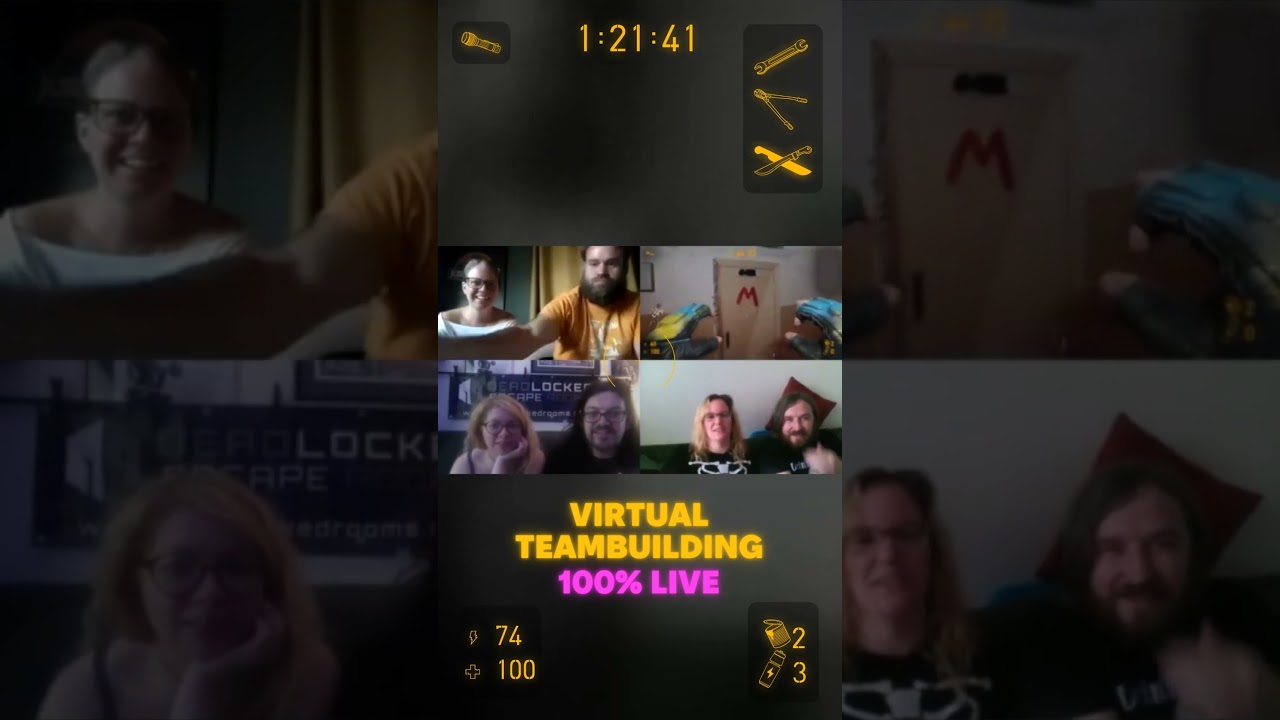 BEST VIRTUAL TEAM BUILDING - Exploring a Mysterious Room full of Surprises